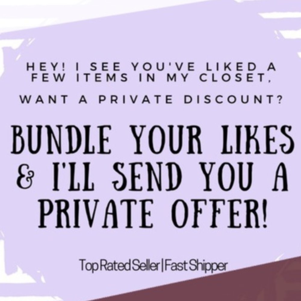 Always Open To Reasonable Offers! Don't Be Shy, Lovies!